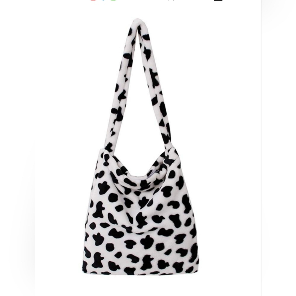 Faux Fur Fashion Shoulder Bag